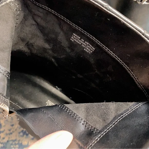 Michael kors Elsa Quilted Leather Chain Boot size6 - Picture 8 of 10